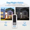 ESCAM V3 1.7mm 120 Degree Wide-angle Lens Smart WiFi Video Intercom Doorbell with Chime, Support Human Infrared Detection / Motion Detection & Infrared Night Vision - Bild 6