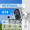 ESCAM G14 Rechargeable 1080P Full HD AI Recognition Infrared Night Vision WiFi Camera - Bild 2