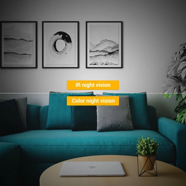 ESCAM PT208 1080P HD Light Bulb WiFi Camera, Support Motion Detection, Two-way Audio, Night Vision, TF Card - Bild 4