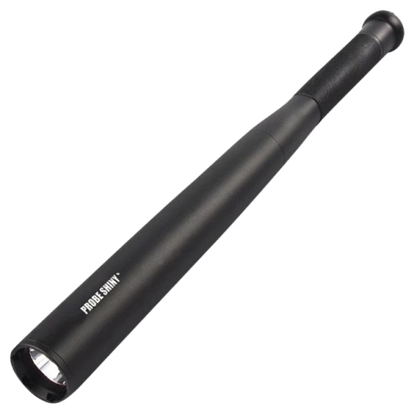 41CM Baseball Bat Glare Flashlight Self-defense Protection Security Equipment Aluminum Flashlight LED Flashlight