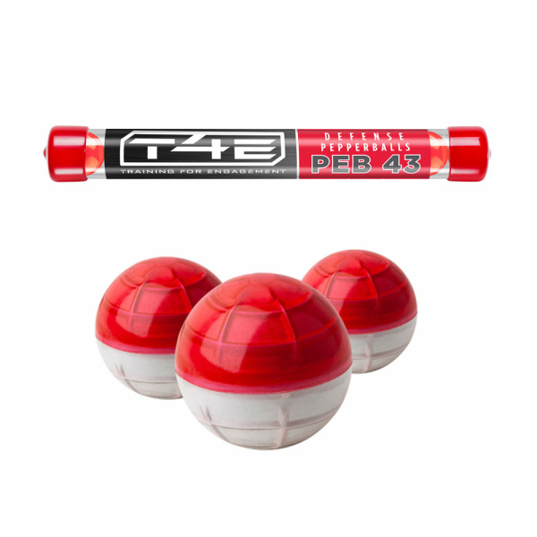 PEPPARKULOR i KALIBER .43 10-PACK | T4E