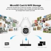 SriHome SH039B 3MP Sound and Light Alarm IP66 Waterproof Dome Camera - Bild 4
