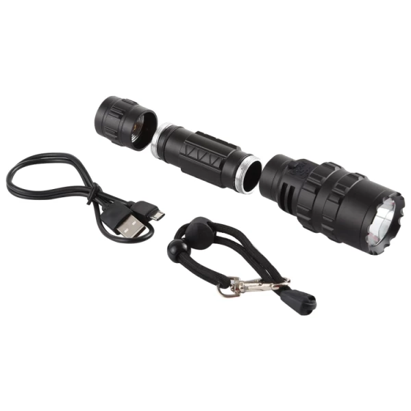 XM-L2 T6 IPX6 Waterproof Strong LED Flashlight with 5-Modes & USB Cable & Rope - Bild 4