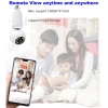 360 Degrees Rotation 2.0 Million Pixels Wireless Bulb Shape Camera, Support Motion Detection & Infrared Night Vision & Two-way Audio & TF Card - Bild 7