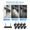3.0 Million Pixels 8-channel Wireless Dome Camera HD NVR Security System, Support Motion Detection & Two-way Audio & Full-color Night Vision & TF Card - Bild 11