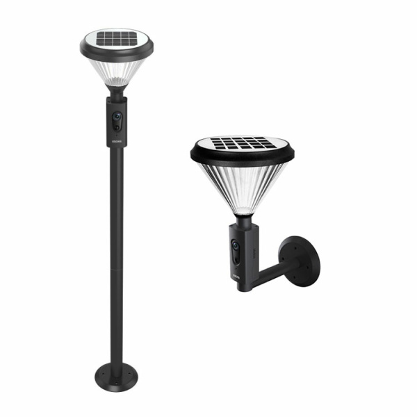 ESCAM QF190 2 in 1 Solar Charging Garden Light PIR Human Body Detection WiFi Camera