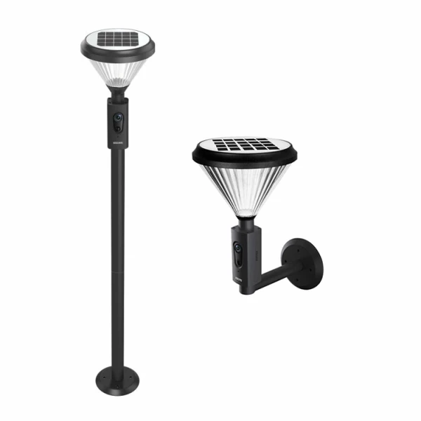 ESCAM QF190 2 in 1 Solar Charging Garden Light PIR Human Body Detection WiFi Camera
