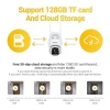 ESCAM QF288 HD 3MP PAN / Tilt / Zoom AI Humanoid Detection WiFi IP Camera, Support Night Vision / TF Card / Two-way Audio - Bild 10