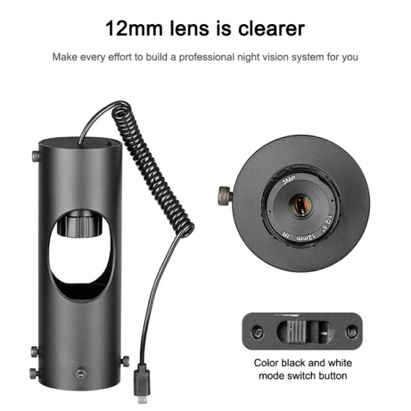 Digital Laser Infrared Telescope Non-thermal Imaging Hunting CCD High-definition Night Vision Goggles - Bild 5