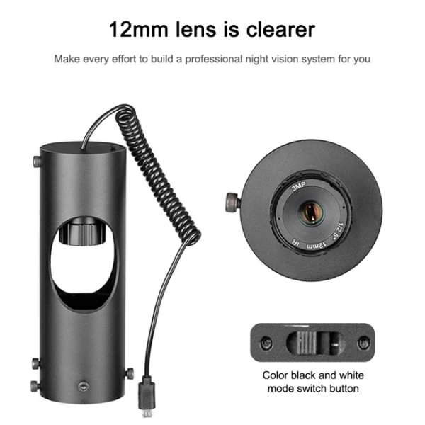 Digital Laser Infrared Telescope Non-thermal Imaging Hunting CCD High-definition Night Vision Goggles - Bild 5
