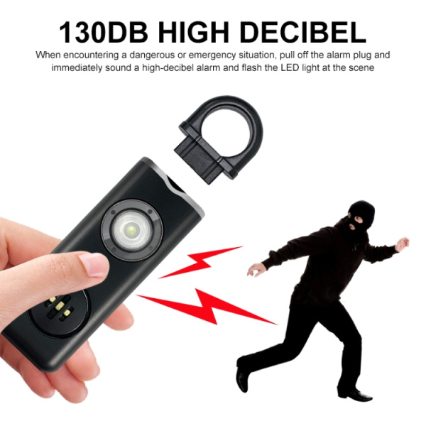 Alarm Rechargeable Self-defense Keychain - Bild 2
