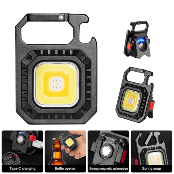 E-SMARTER W5130 Mini Keychain Strong Light Portable Flashlight