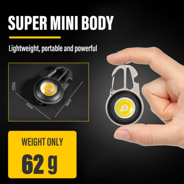 E-SMARTER W5137 Mini Wrench Glare Portable Flashlight - Bild 3