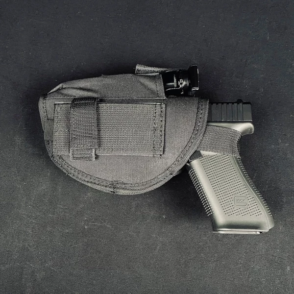 BÄLTESHÖLSTER MED MAGASINFICKA TILL GLOCK 17 GEN5 - Bild 2
