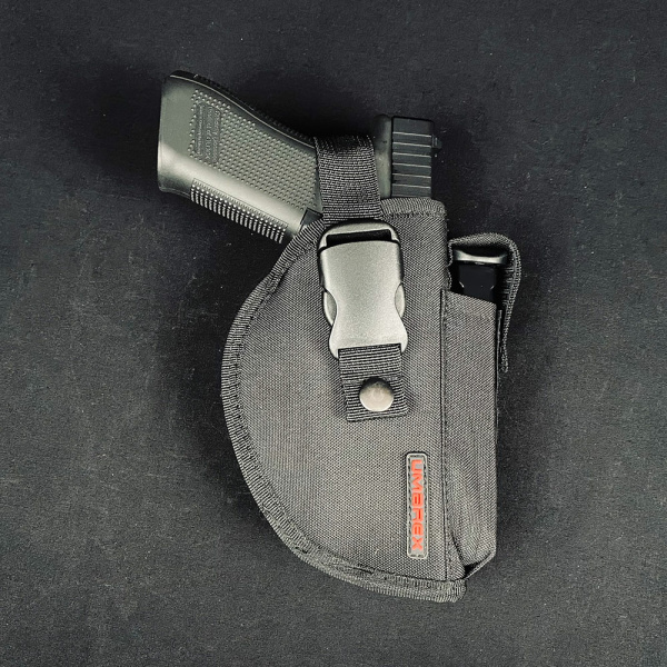 BÄLTESHÖLSTER MED MAGASINFICKA TILL GLOCK 17 GEN5