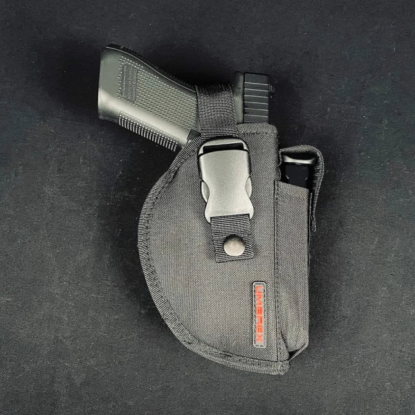 BÄLTESHÖLSTER MED MAGASINFICKA TILL GLOCK 17 GEN5
