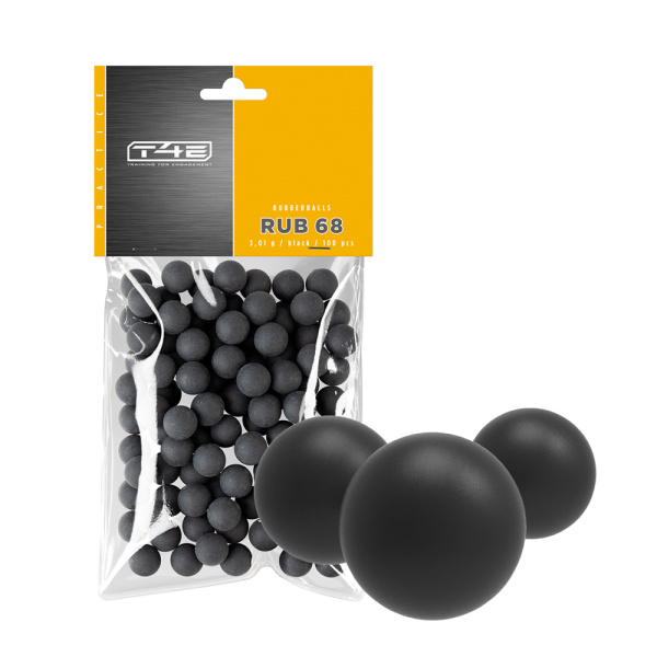 T4E RUB 68 Gummikulor .68 3,01g