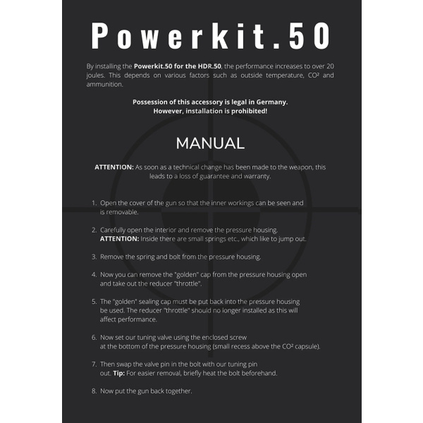 Powerkit.50 V2 25J+ - HDR50/TR50 GEN1 & GEN2 - Bild 2