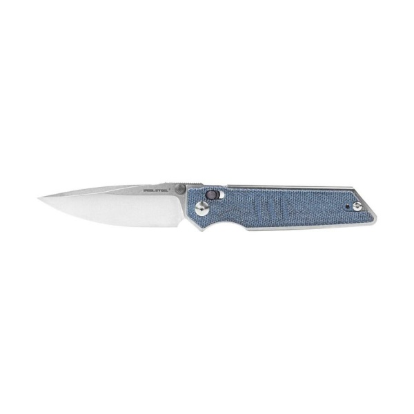Real Steel Sacra Blue Denim Micarta