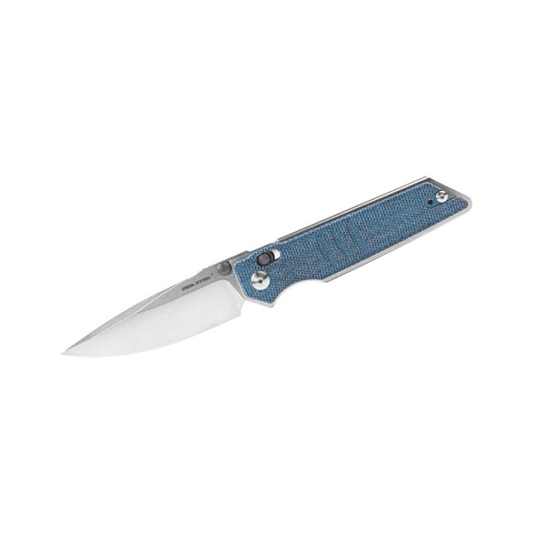 Real Steel Sacra Blue Denim Micarta - Bild 2