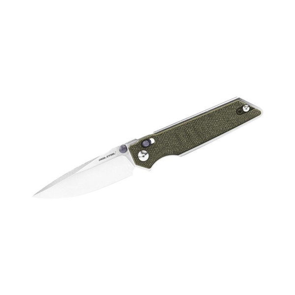 Real Steel Sacra Green Canvas Micarta - Bild 2