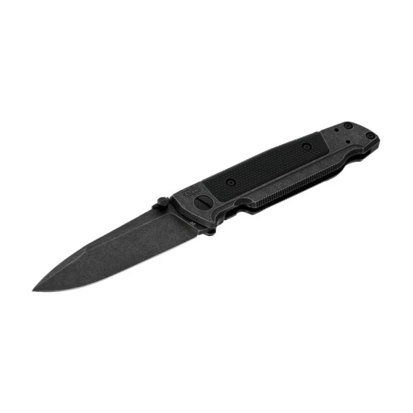 WALTHER Q5 STEEL FRAME FOLDER BLACKWASH PLAIN - Bild 2