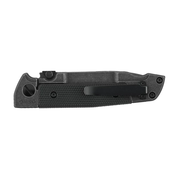 WALTHER Q5 STEEL FRAME FOLDER BLACKWASH PLAIN - Bild 3
