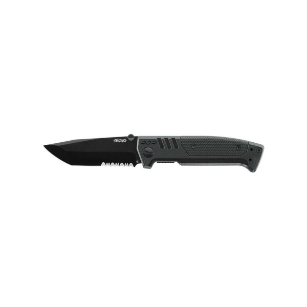 Walther PDP Tanto Folder Serrated