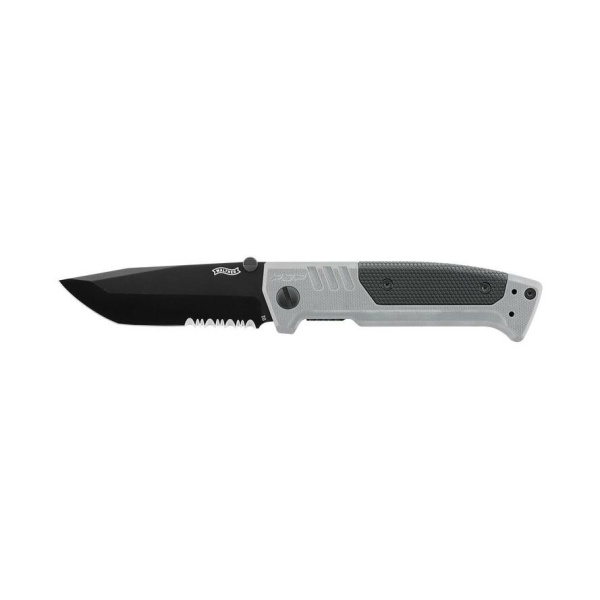 Walther PDP Tanto Folder Serrated Tungsten Grey