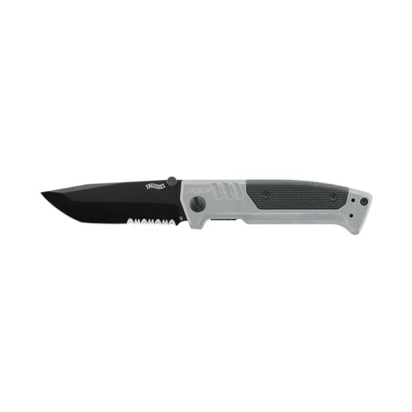 Walther PDP Tanto Folder Serrated Tungsten Grey