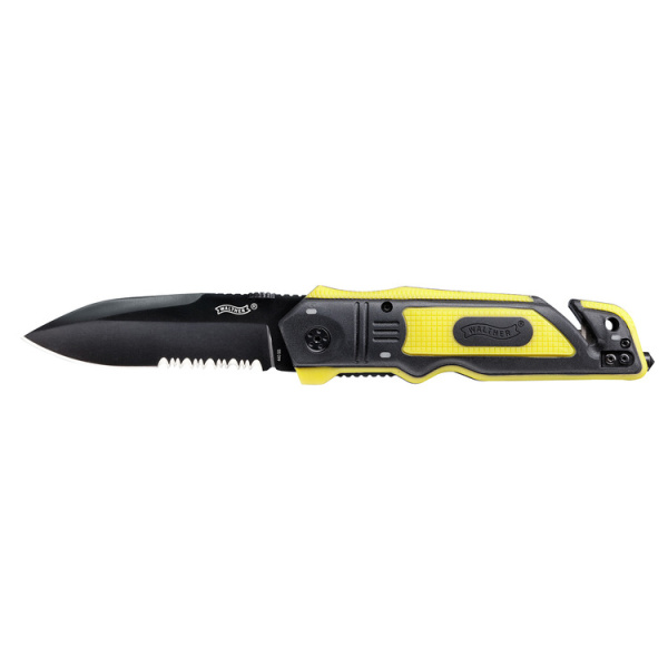 WALTHER EMERGENCY RESCUE KNIFE YELLOW