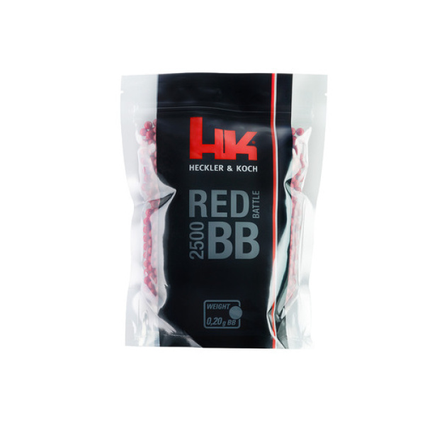 Heckler & Koch Red Battle | 0,20g | 2500st | Flaska