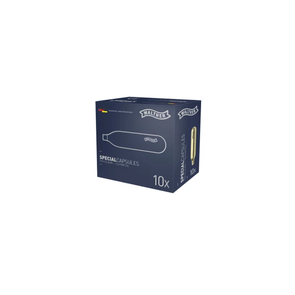 WALTHER PREMIUM KOLSYREPATRONER 12G 10-PACK