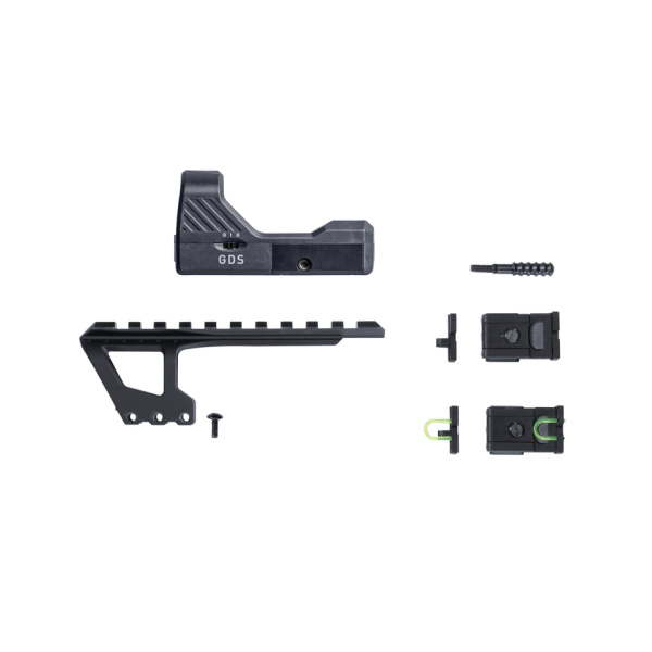 UX RACEGUN KIT | CO2 | 4,5MM | MED SIKTESBAS OCH RÖDPUNKSIKTE - Bild 3