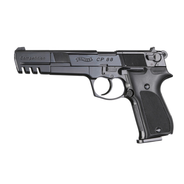 WALTHER CP 88 SVART MED PLASTGREPP OCH 6" PIPA