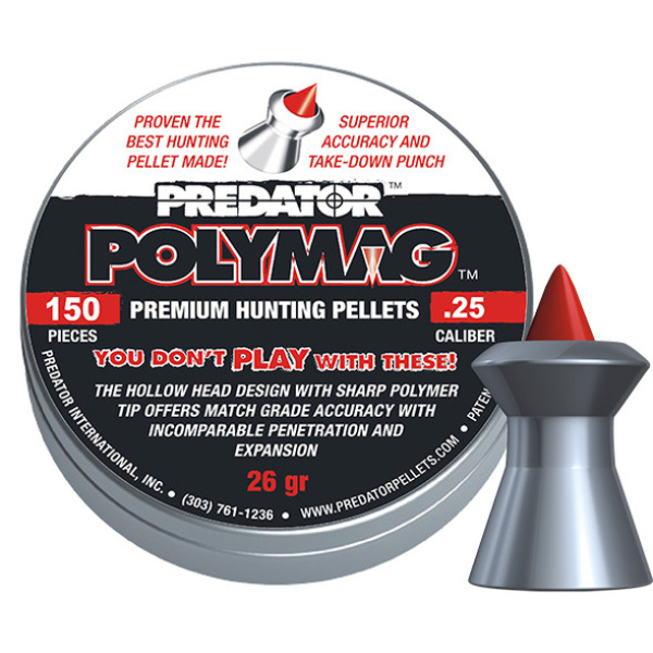 JSB Predator Polymag, 6,35mm - 1,645g