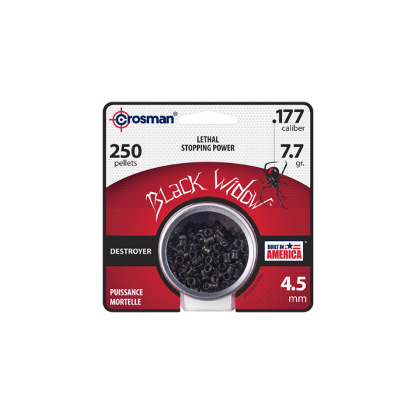 CROSMAN PREMIER™ BLACK WIDOW 4,5MM 0,5G 250ST - Bild 2