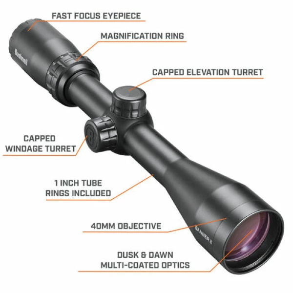 Bushnell Banner 2.0 3-9x40 RS 6" Eye Relief - Bild 6