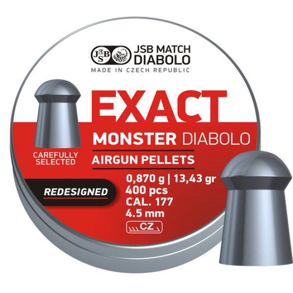 JSB Exact Monster, Redesigned 4,52mm - 0,870g