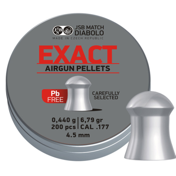 JSB EXACT LEAD FREE (PREDATOR GTO), 4,5MM - 0,440G