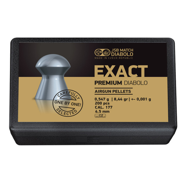 JSB Exact Premium, 4,52mm - 0,547g
