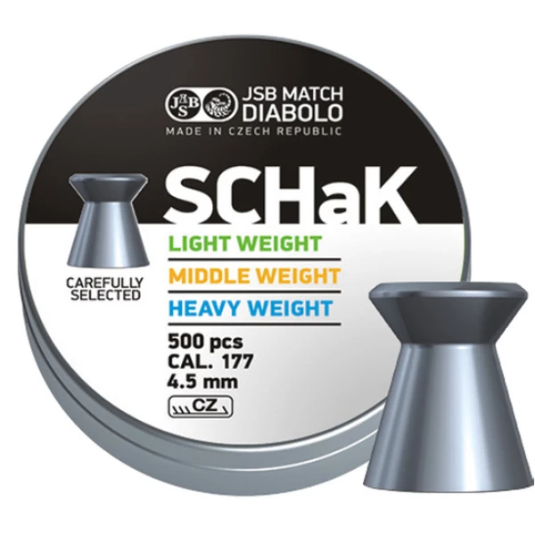 JSB Schak, 4,50mm - 0,520g - Yellow