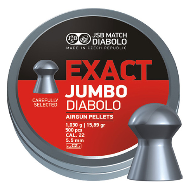 JSB EXACT JUMBO, 5,50MM - 1,030G