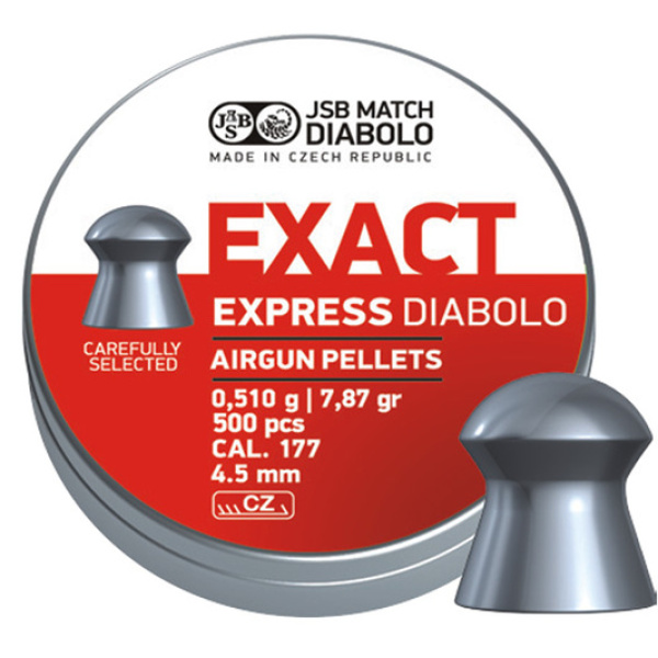 JSB EXACT EXPRESS, 4,52MM - 0,510G