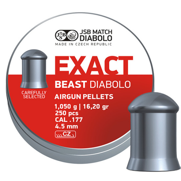 JSB EXACT BEAST, 4,52MM - 1,050G