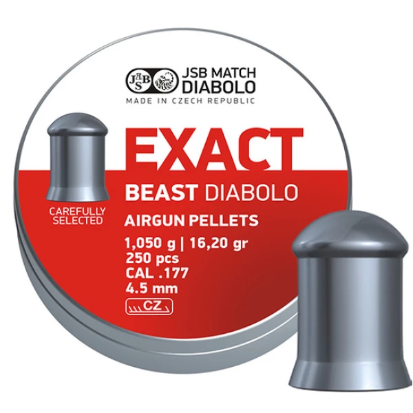 JSB EXACT BEAST, 4,52MM - 1,050G