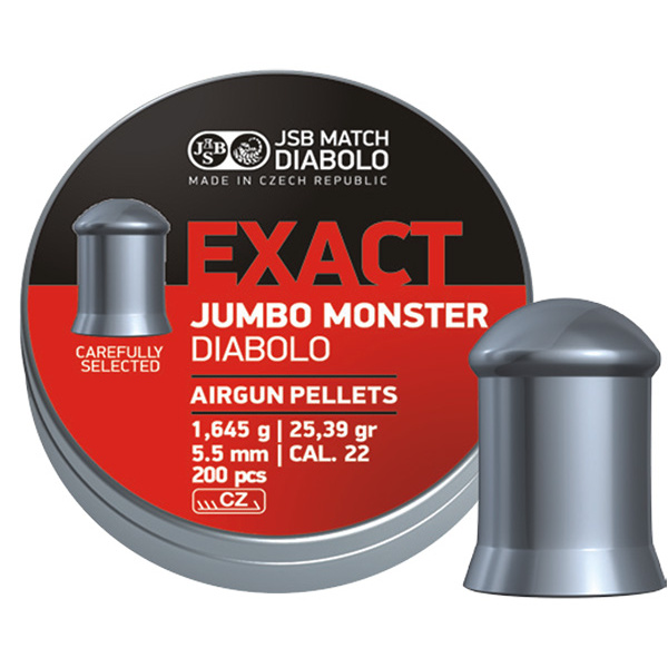 JSB EXACT JUMBO MONSTER, 5,52MM - 1,645G