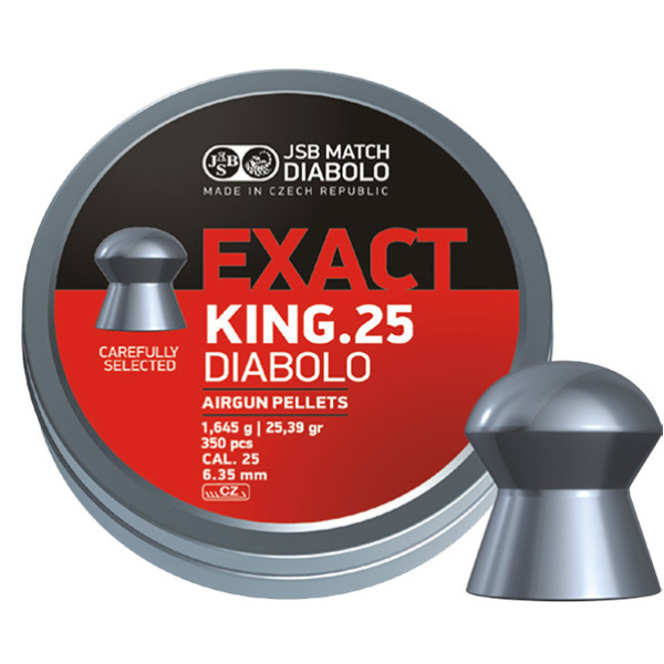 JSB EXACT KING, 6,35MM - 1,645G