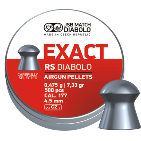 JSB EXACT RS, 4,52MM - 0,475G