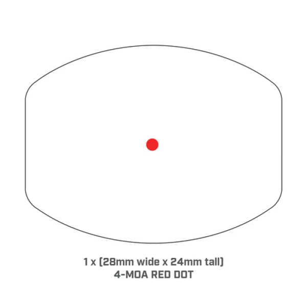 Bushnell RXM-300 1x28mm 4 MOA - Bild 2